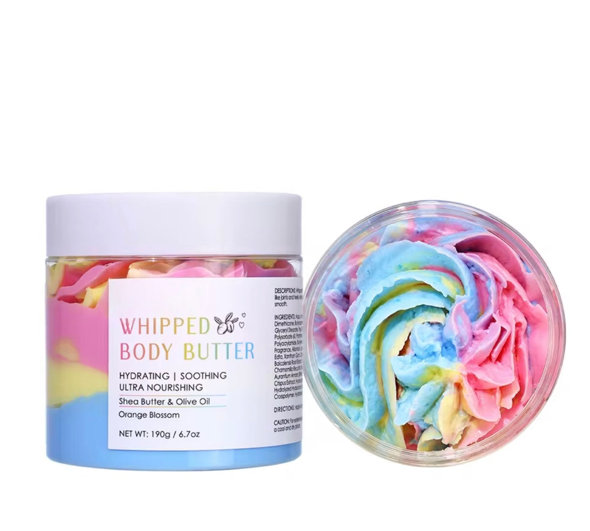 🦄 Whipped Body Butter - Unicorn (Orange Blossom)